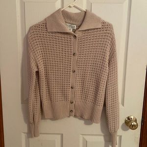 NWOT Rachel Zoe Collared Cardigan